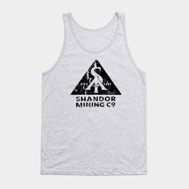 Shandor Mining Co. (Black) Tank Top by BGSchoolcraft